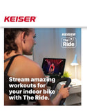 Keiser M3i Indoor Cycle With Built in Console and M Connect Bluetooth Display