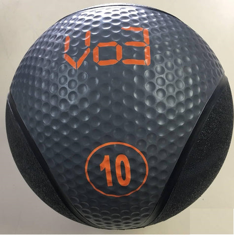 VO3 Rubber Medicine Balls - Black and Grey