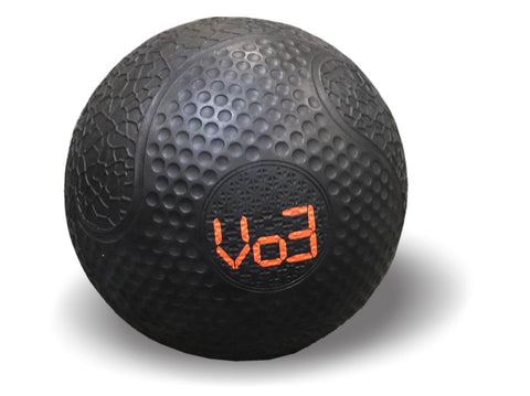 Vo3 Rubber Medicine Balls- BLACK
