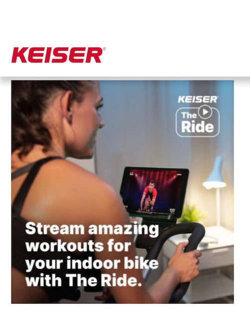 Keiser M3i Indoor Cycle **With Built in Console and M Connect Bluetooth ...