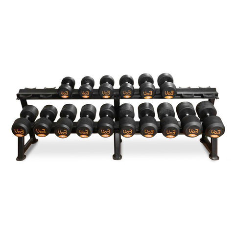 VO3 10 Pair Dumbbell Rack